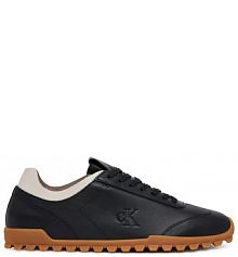 Sneakersy Calvin Klein Jeans czarne damskie 