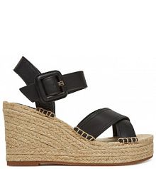 Espadryle BOSS czarne damskie 