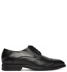 Półbuty wizytowe BOSS czarne męskie 