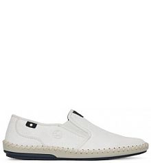 Półbuty Rieker białe męskie 
