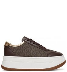 Sneakersy MICHAEL Michael Kors brązowe damskie 