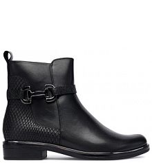 Botki Caprice czarne damskie 