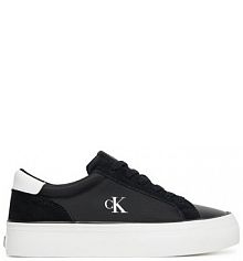 Sneakersy Calvin Klein Jeans czarne damskie 