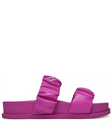 Klapki Armani Exchange różowe damskie 