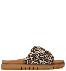 Klapki Tamaris brązowe damskie 