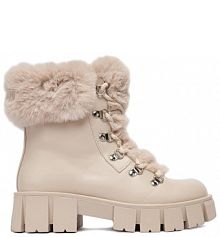 Botki DeeZee écru damskie 