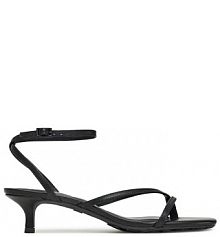 Sandały na szpilce Aldo czarne 