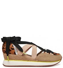 Półbuty Gioseppo brązowe damskie 