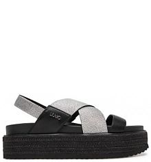 Sandały Liu Jo czarne damskie 