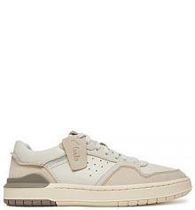 Sneakersy Clarks écru męskie 