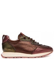 Sneakersy Hispanitas bordowy damskie 