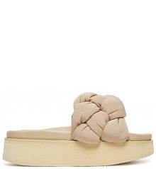 Klapki Inuikii beżowe damskie 