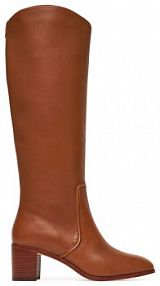 Kozaki na obcasie LAUREN RALPH LAUREN brązowe 