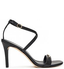 Sandały na szpilce MICHAEL Michael Kors czarne 