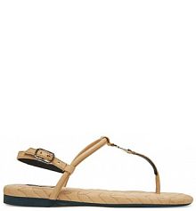 Sandały Patrizia Pepe beżowe damskie 