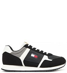 Sneakersy Tommy Jeans czarne męskie 