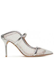 Szpilki MALONE SOULIERS srebrne 