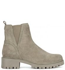 Botki na słupku Lasocki beżowe 