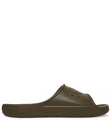 Klapki BOSS zielone męskie 