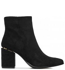 Botki na słupku DeeZee czarne 