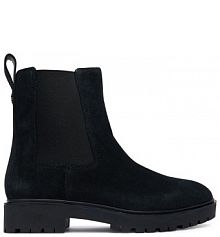 Botki LAUREN RALPH LAUREN czarne damskie 