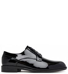 Półbuty wizytowe BOSS czarne męskie 