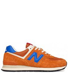 Sneakersy New Balance pomarańczowe męskie 