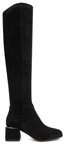 Kozaki na obcasie JENNY czarne 