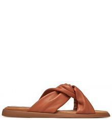 Klapki Unisa brązowe damskie 