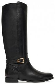 Kozaki LAUREN RALPH LAUREN czarne damskie 