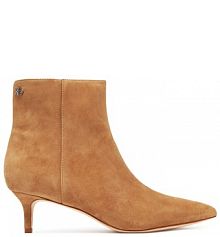 Botki LAUREN RALPH LAUREN brązowe damskie 