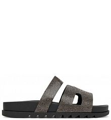 Klapki JENNY czarne damskie 