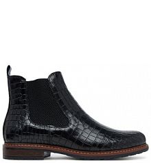 Botki Tamaris czarne damskie 