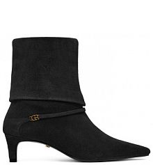 Botki na szpilce Gino Rossi czarne 