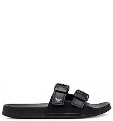 Klapki Emporio Armani czarne męskie 