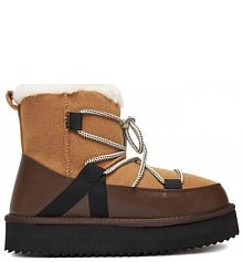 Śniegowce DeeZee brązowe damskie 