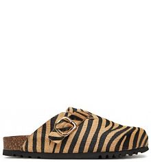 Klapki Scholl beżowe damskie 