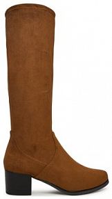 Kozaki na obcasie Caprice brązowe 