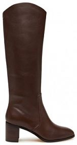 Kozaki na obcasie LAUREN RALPH LAUREN brązowe 