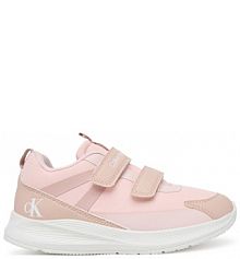 Sneakersy Calvin Klein różowe dziecięce 