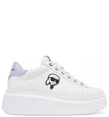 Sneakersy KARL LAGERFELD białe damskie 