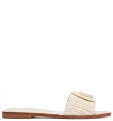 Klapki Aldo beżowe damskie 