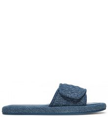 Klapki MICHAEL Michael Kors niebieskie damskie 