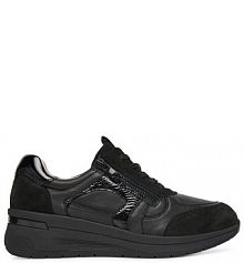 Sneakersy Caprice czarne damskie 