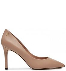 Szpilki Tommy Hilfiger beżowe