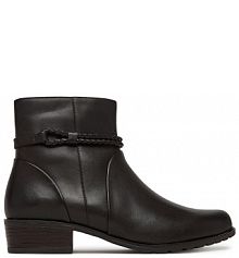 Botki Caprice brązowe damskie 