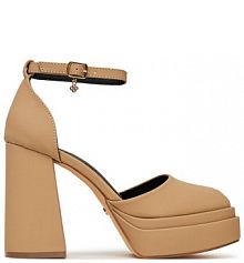 Czółenka DeeZee beżowe 