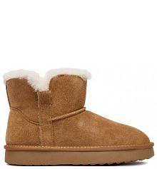 Botki Lasocki beżowe damskie 