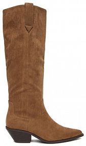 Kozaki na obcasie JENNY brązowe 