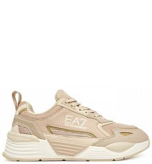 Sneakersy EA7 Emporio Armani beżowe damskie 